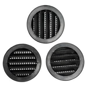 Coachmen Galleria RV Vent Louver 2.5" Round Non-Directional Heater Duct Lot of 3